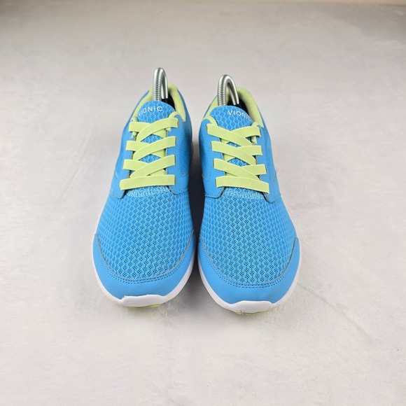 Vionic Maeve Athletic Shoes Womens Size 7 Blue Lace Up Sneakers Comfort - Picture 2 of 8